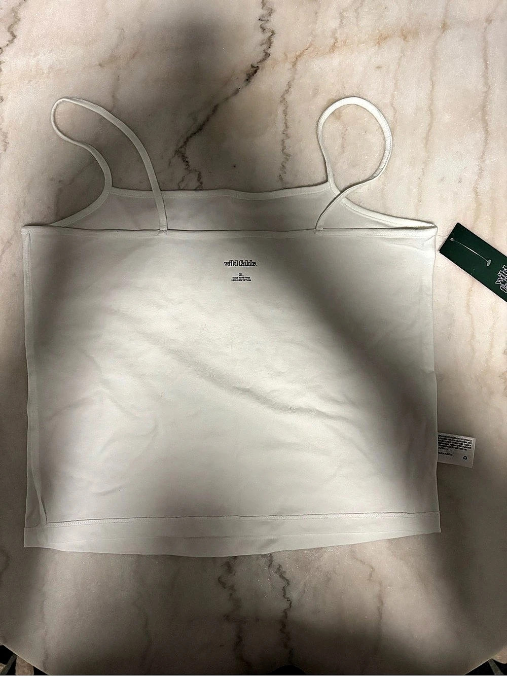 Wild Fable White Camisole Size XL Like New